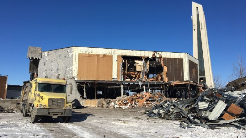 Orr Centre Demolition Progress 2019