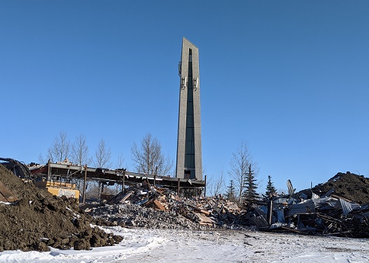 Orr Centre Demolition