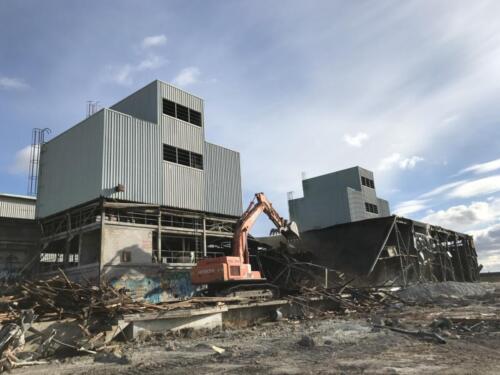 Cominco Fertilizer Plan Demolition Progress