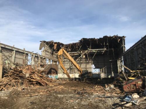 Demolition with High Reach