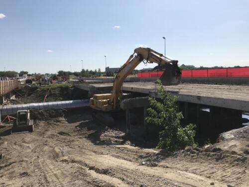 Bridge Demolition Ring Road 