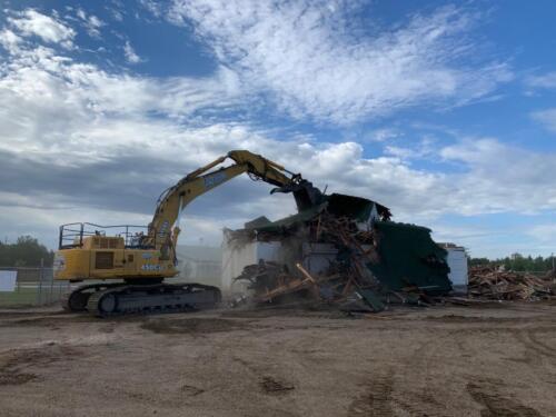 September 10, 2021 East Side Demolition Progress