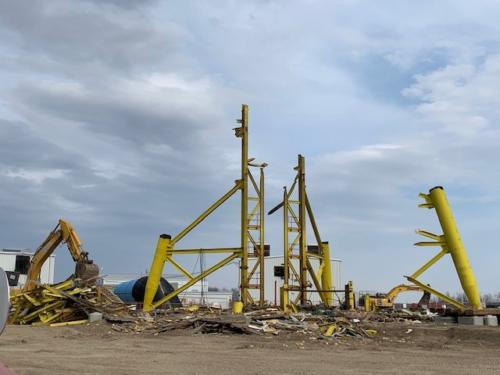 K3 Mosaic Headframe Demolition Near_May2020