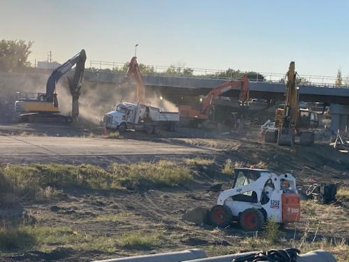 Regina Overpass Demolition