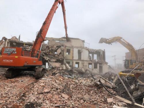 Industrial Therapy Demolition Progress