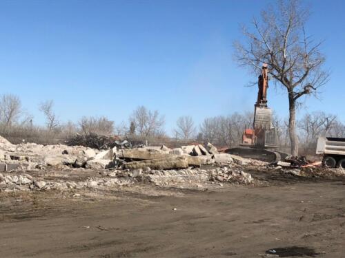 Concrete Processing at Jail 